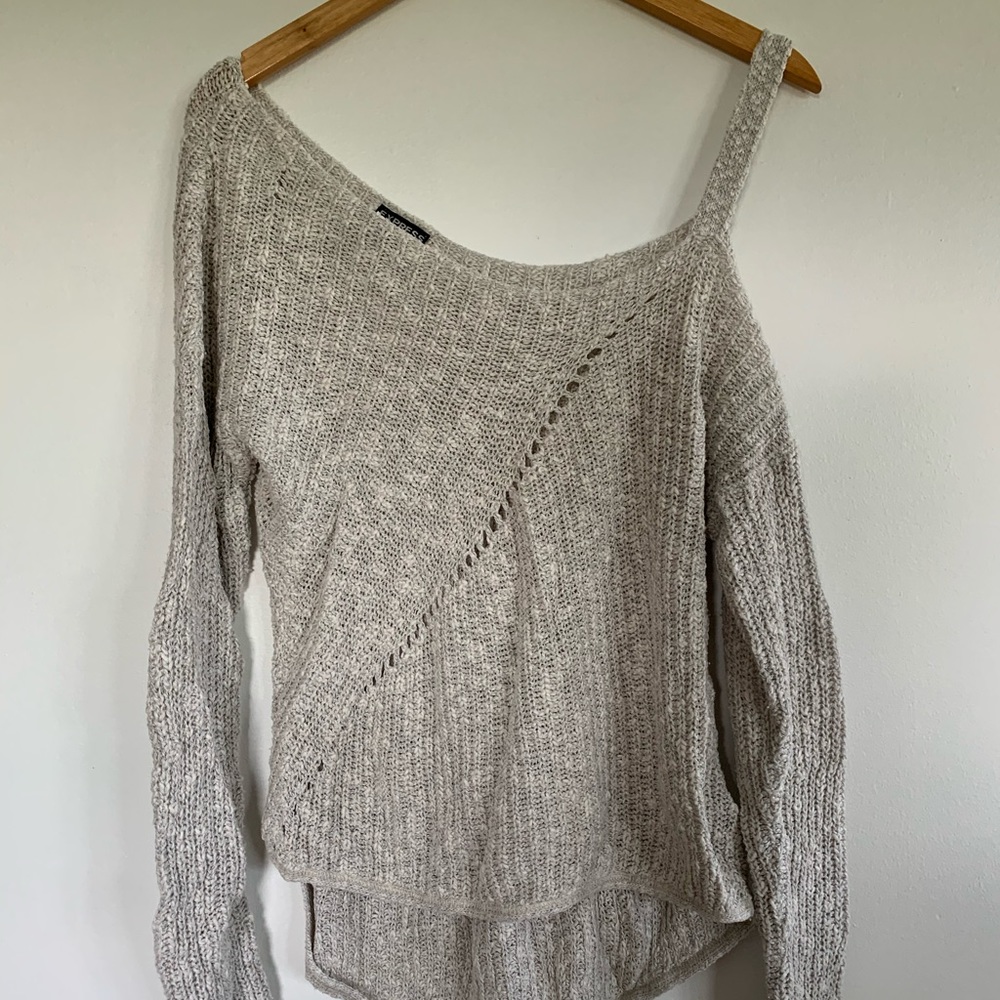 Express Cold Shoulder Sweater